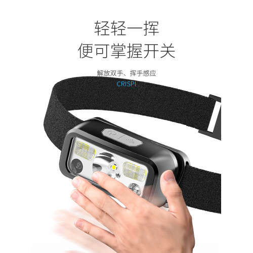 超長續航強光頭燈頭戴式可充電戶外登山釣魚手電筒專用超亮超耐用
