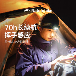 挪客頭燈戶外登山頭戴式強光頭燈超長續航徒步登山防水釣魚越野跑