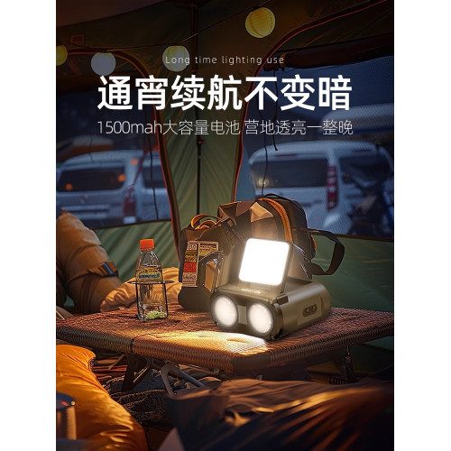 沃爾森貓頭鷹pro夜釣頭燈釣魚專用感應帽夾燈頭戴式強光超亮充電