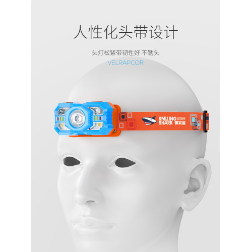 兒童頭燈趕海專用戶外登山2025新款強光超亮頭戴式照明燈充電續航