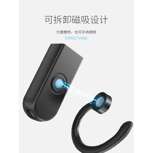 2025新款頭燈強光掛耳式照明燈頭戴感應燈戶外夜釣登山充電長續航