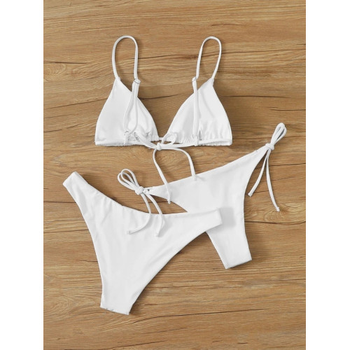 2025新款比基尼分體泳衣三件套 歐美時尚bikini溫泉泳裝女