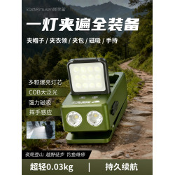 迷你帽夾燈強光充電超亮戶外登山夜爬釣魚小可攜式耐用防水2026新款