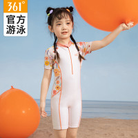 361兒童泳衣女孩連體舒適中大童遊泳衣女童2025新款專業