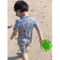 2025新款男童連體泳衣恐龍世界嬰兒寶寶中小童泳裝男孩兒童遊泳衣