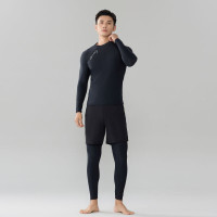 分體泳衣男士浮潛水服全身防曬沖浪服漂流泳裝長袖上衣水母衣套裝
