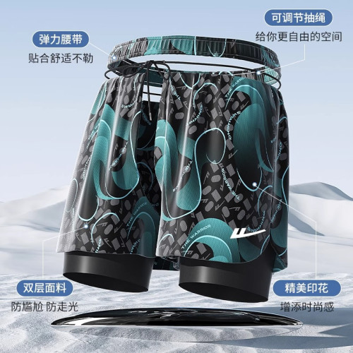 廻力泳衣男士遊泳褲速乾防尲尬潛水衣長袖水母沖浪服遊泳裝備全套