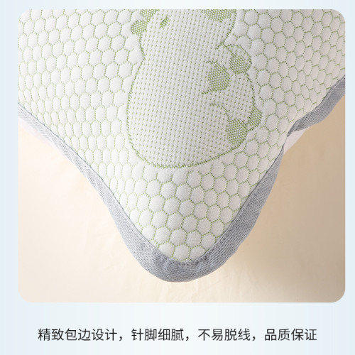 2025款夏季卡通涼感冰豆豆枕巾可水洗枕頭巾家用學生宿捨枕頭套