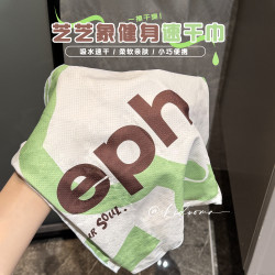 芝芝象速乾巾速吸汗健身擦汗巾女跑步羽毛球涼感籃球降溫運動毛巾