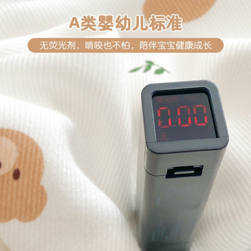 竹纖維冰絲枕巾嬰兒枕頭蓋巾夏季涼感吸汗透氣成人寶寶冰絲枕頭巾