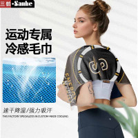 戶外降溫冰涼運動毛巾涼感巾吸汗速乾健身毛巾
