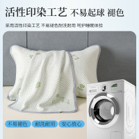 2026新款夏季涼感冰豆豆枕巾家用學生宿捨枕頭套夏天可水洗枕頭巾