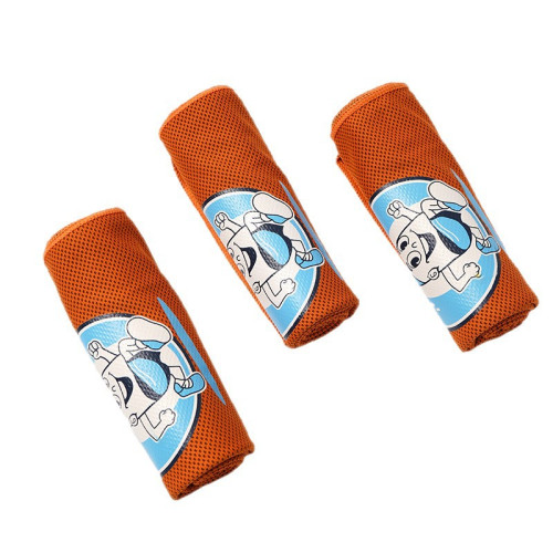 素色冷感巾超細纖維速乾吸汗毛巾透氣涼感巾冷感毛巾