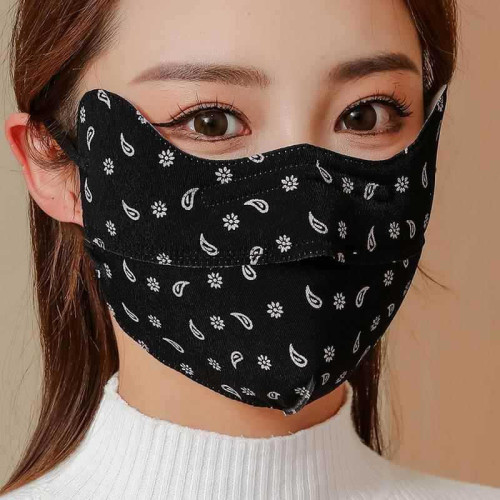 2026面癱防風面罩女士3d立體韓版護眼角加厚保暖不起霧防風面馬年