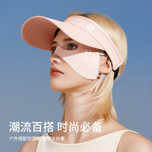 GOLOVEJOY高樂捷高爾夫防曬面罩掛耳式冰絲透氣防紫外線蝴蝶韓版
