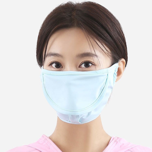 防曬口罩女夏季防紫外線冰絲薄款透氣可水洗夏天全臉加大面罩