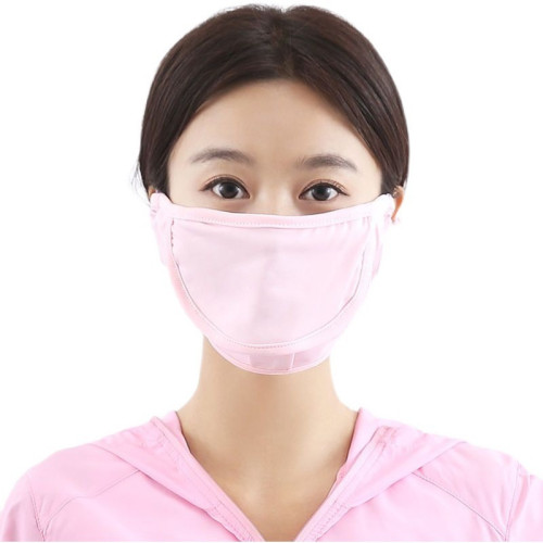 防曬口罩女夏季防紫外線冰絲薄款透氣可水洗夏天全臉加大面罩