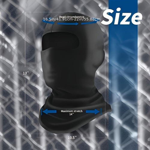 Z9495 新款防曬面紗、防曬面罩1 件套黑