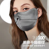 真絲防曬面罩全臉護頸防紫外線薄款透氣桑蠶絲口罩臉基尼