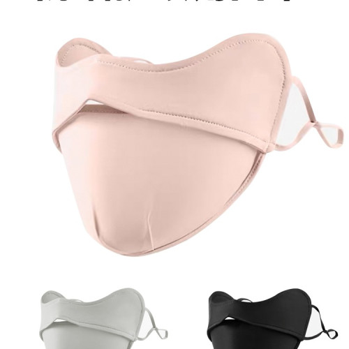 護眼角防曬面罩夏季女腮紅立體口罩防紫外線透氣冰絲高顔值顯臉小