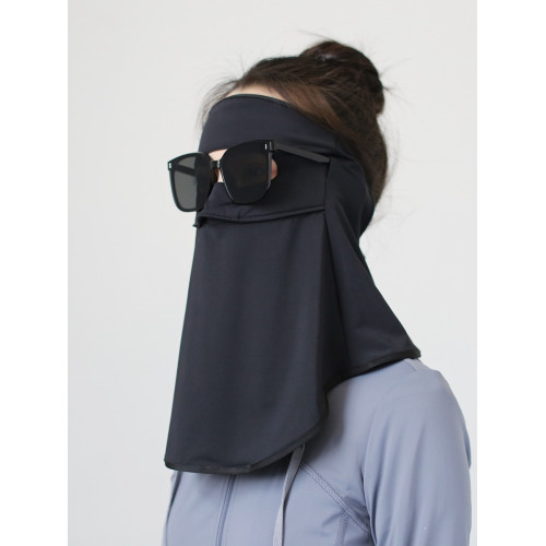 UPF50+遮全臉耳朵防曬面罩露鼻護頸防紫外線臉基尼開車騎車戴眼鏡