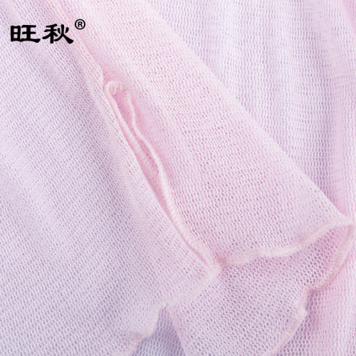 夏季網眼真絲防曬矇面巾女薄款透氣桑蠶絲掛耳面罩1008A