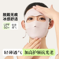 蕉下同款全臉防曬面罩遮陽透氣口罩臉基尼防紫外線全防護醫美臉罩