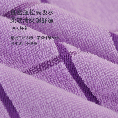 毛巾純棉家用洗臉吸水速乾不掉毛100%全棉柔軟洗澡專用成人擦面巾