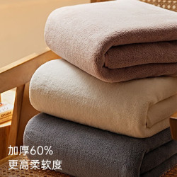 ins風浴巾家用珊瑚絨吸水速乾不易掉毛巾男女情侶款可穿可裹夏 毛