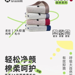 純棉毛巾抑菌家用吸水親膚速乾男女棉女柔軟細膩加大加厚家用