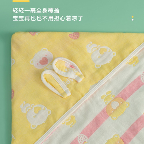紗布兒童浴巾鬥篷帶帽可穿吸水洗澡浴袍嬰兒寶寶男女童毛巾被