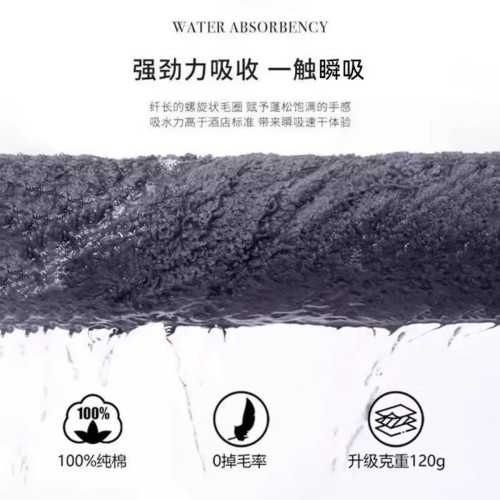 7A抗菌毛巾厚款不掉毛家用成年人洗臉毛巾吸水速乾情侶款日常用品