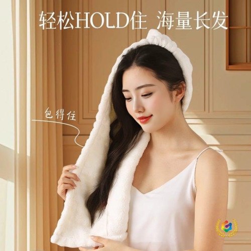 ✠2025新款加厚乾髮帽子吸水速乾女士乾髮毛巾洗頭髮包頭巾浴