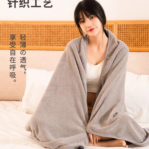 浴巾女2025新款家用男比純棉吸水速乾情侶款裹巾大人毛巾