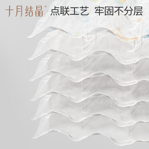 十月結晶嬰兒紗布浴巾新生超軟全棉洗澡專用初生寶寶大毛巾速乾