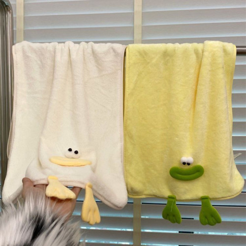 可愛ins毛巾柔軟珊瑚絨吸水速乾不掉毛家用情侶學生宿捨洗臉面巾