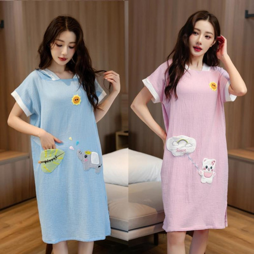 成人紗布浴巾2026新款全棉純棉浴袍可穿式速乾女款洗澡遊泳裹全身