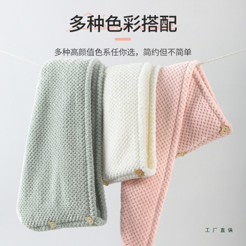 乾髮帽女吸水速乾擦頭髮毛巾加厚包頭巾長髮可愛浴帽乾髮