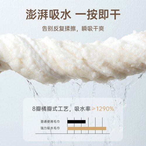 毛巾洗臉比純棉全棉吸水珊瑚絨擦頭髮速乾洗澡男女情侶家用不掉毛