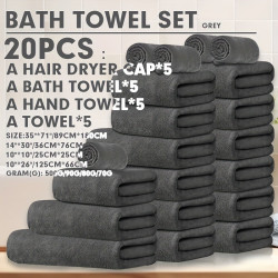 TEMU新款 Towels Bath Towels 人份大浴巾套裝強力速乾