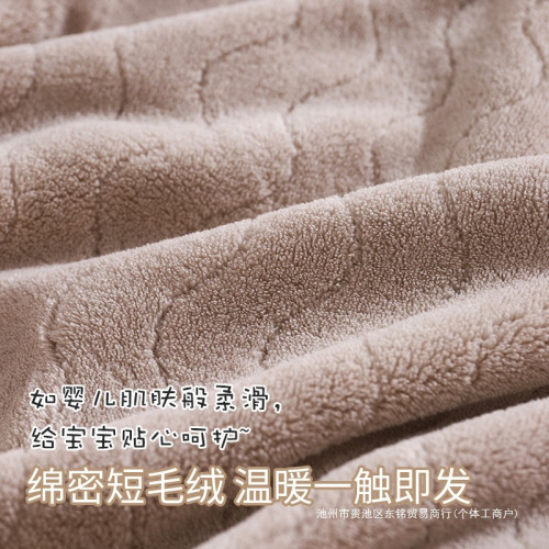 寶寶浴巾大童男女孩嬰兒通用鬥篷浴袍可穿式速乾2024新款純棉其他