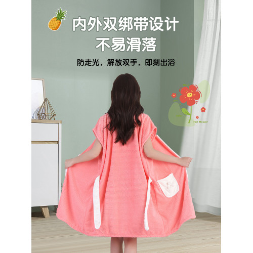 女士可穿式浴巾夏季洗澡浴袍夏天比吸水速乾2025新款大人浴裙