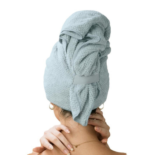 初慧乾髮帽新款吸水乾髮巾吸水速乾女長髮粉色毛巾四