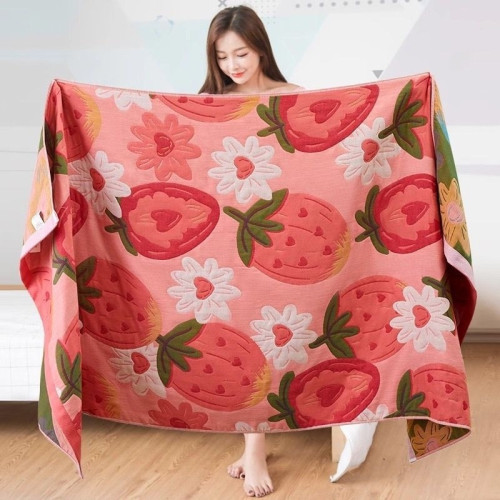 特價紗布浴巾男女家用加大成人吸水柔軟大人速乾沙發洗澡高顔值