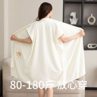 浴巾浴袍可穿式新款吸水速乾大人家用女士一體洗澡浴裙類