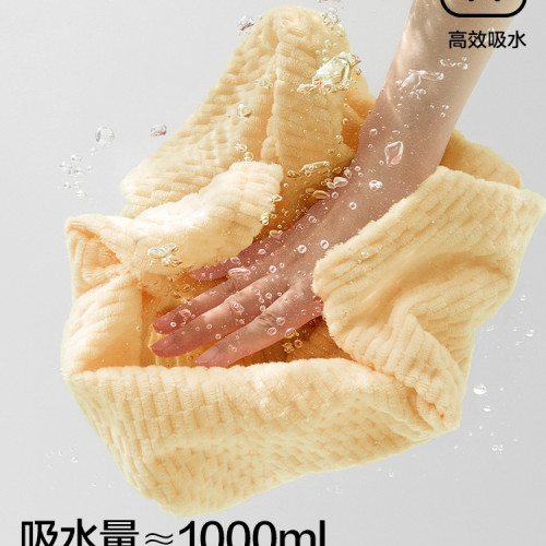 乾髮帽女超強吸水速乾抑臭抗隂乾2025新款寬尾包頭乾髮毛巾