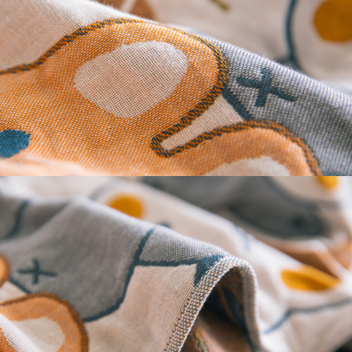 A6L紗布浴巾男女純棉吸水不掉毛兒童家用速乾遊泳裹巾大號毛