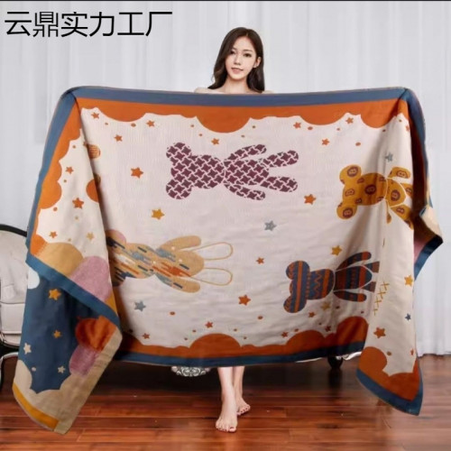 特價紗布浴巾男女家用加大成人吸水柔軟大人速乾沙發洗澡高顔值