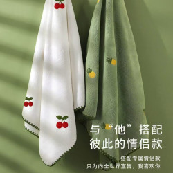 珊瑚絨毛巾洗澡棉浴巾柔軟加厚速乾洗臉可愛吸水學生成人不掉毛