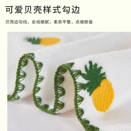 珊瑚絨毛巾洗澡棉浴巾柔軟加厚速乾洗臉可愛吸水學生成人不掉毛